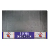 Fan Mats Denver Broncos Vinyl Grill Mat - 26In. X 42In.