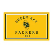 Fan Mats Green Bay Packers 3Ft. X 5Ft. Plush Area Rug