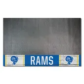 Fan Mats Los Angeles Rams Vinyl Grill Mat - 26In. X 42In.