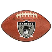 Fan Mats Las Vegas Raiders Football Rug - 20.5In. X 32.5In.