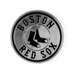 Boston Red Sox Aluminum Embossed Baseball Logo Emblem