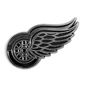 Fan Mats Detroit Red Wings Molded Chrome Plastic Emblem