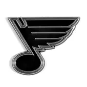 Fan Mats St. Louis Blues Molded Chrome Plastic Emblem