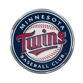 Fan Mats Minnesota Twins Heavy Duty Aluminum Embossed Color Emblem