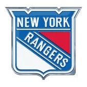 Fan Mats New York Rangers Heavy Duty Aluminum Embossed Color Emblem