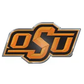 Fan Mats Oklahoma State Cowboys Heavy Duty Aluminum Embossed Color Emblem