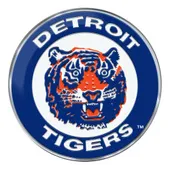 Fan Mats Detroit Tigers Heavy Duty Aluminum Embossed Color Emblem - Alternate