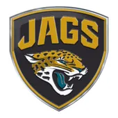 Fan Mats Jacksonville Jaguars Heavy Duty Aluminum Embossed Color Emblem - Alternate