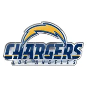 Fan Mats Los Angeles Chargers Heavy Duty Aluminum Embossed Color Emblem - Alternate