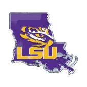 Fan Mats Lsu Tigers Team State Aluminum Embossed Emblem