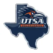 Fan Mats Utsa Roadrunners Team State Aluminum Embossed Emblem