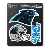 Fan Mats Carolina Panthers 3 Piece Decal Sticker Set