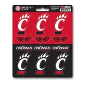 Fan Mats Cincinnati Bearcats 12 Count Mini Decal Sticker Pack