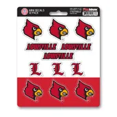 Fan Mats Louisville Cardinals 12 Count Mini Decal Sticker Pack