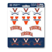 Fan Mats Virginia Cavaliers 12 Count Mini Decal Sticker Pack