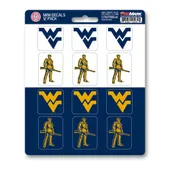 Fan Mats West Virginia Mountaineers 12 Count Mini Decal Sticker Pack