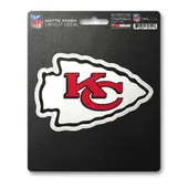 Fan Mats Kansas City Chiefs Matte Decal Sticker