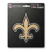 Fan Mats New Orleans Saints Matte Decal Sticker