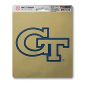 Fan Mats Georgia Tech Yellow Jackets Matte Decal Sticker