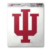 Fan Mats Indiana Hoosiers Matte Decal Sticker