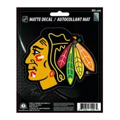 Fan Mats Chicago Blackhawks Matte Decal Sticker