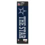 Fan Mats Dallas Cowboys 2 Piece Team Slogan Decal Sticker Set