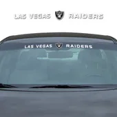 Fan Mats Las Vegas Raiders Sun Stripe Windshield Decal 3.25 In. X 34 In.