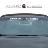 Fan Mats South Carolina Gamecocks Sun Stripe Windshield Decal 3.25 In. X 34 In.