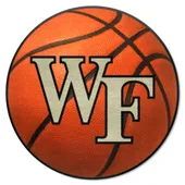 Fan Mats Wake Forest Demon Deacons Basketball Rug - 27In. Diameter