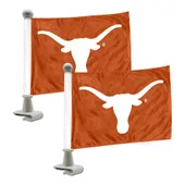 Fan Mats Texas Longhorns Ambassador Car Flags - 2 Pack