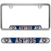 Fan Mats Houston Astros Embossed License Plate Frame