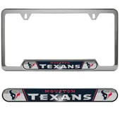 Fan Mats Houston Texans Embossed License Plate Frame