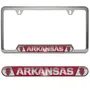 Fan Mats Arkansas Razorbacks Embossed License Plate Frame