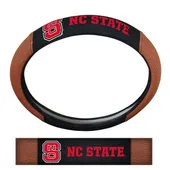 Fan Mats Nc State Wolfpack Football Grip Steering Wheel Cover 15" Diameter