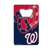 Fan Mats Washington Nationals Credit Card Bottle Opener