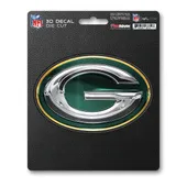 Fan Mats Green Bay Packers 3D Decal Sticker