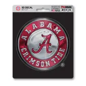 Fan Mats Alabama Crimson Tide 3D Decal Sticker