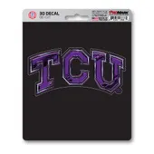 Fan Mats Tcu Horned Frogs 3D Decal Sticker