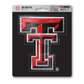 Fan Mats Texas Tech Red Raiders 3D Decal Sticker