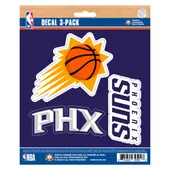 Fan Mats Phoenix Suns 3 Piece Decal Sticker Set