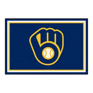 MLB - Milwaukee Brewers Heavy Duty Aluminum Color Emblem