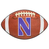 Fan Mats Northwestern Wildcats Football Rug - 20.5In. X 32.5In.