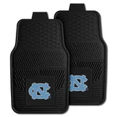 Fan Mats North Carolina Tar Heels Heavy Duty Car Mat Set - 2 Pieces