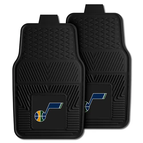 Fan Mats Utah Jazz Heavy Duty Car Mat Set - 2 Pieces