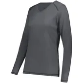 Augusta Ladies Super Soft-Spun Poly Long Sleeve Tee 6847