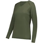 Augusta Ladies Super Soft-Spun Poly Long Sleeve Tee 6847