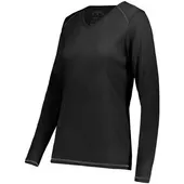 Augusta Ladies Super Soft-Spun Poly Long Sleeve Tee 6847