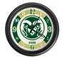 Holland Colorado State University 14" Indoor/Outdoor LED Wall Clock