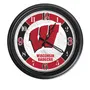 Holland University of Wisconsin (W) 14" Indoor/Outdoor LED Wall Clock