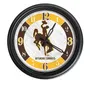 Holland University of Wyoming 14" Indoor/Outdoor LED Wall Clock